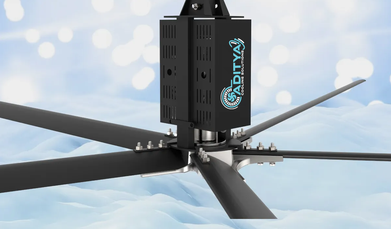 16 Feet HVLS Fan Manufacturer & Dealers in Ahmedabad, India