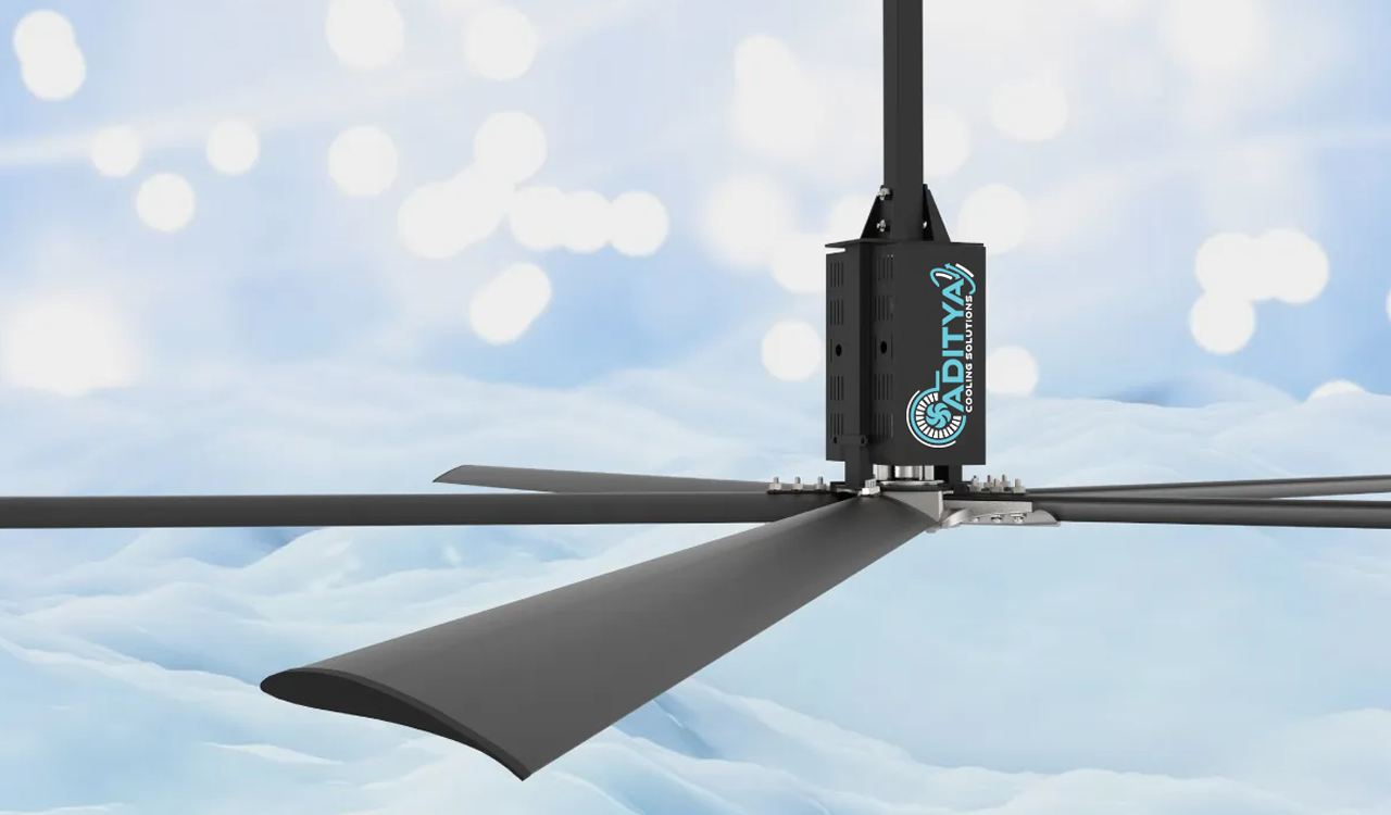 18 Feet HVLS Fan Manufacturer & Dealers in Ahmedabad, India