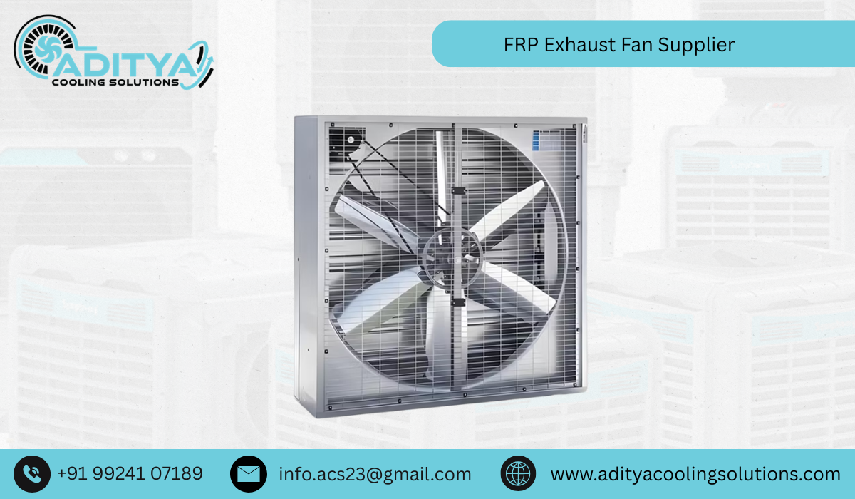 FRP Exhaust Fan Supplier