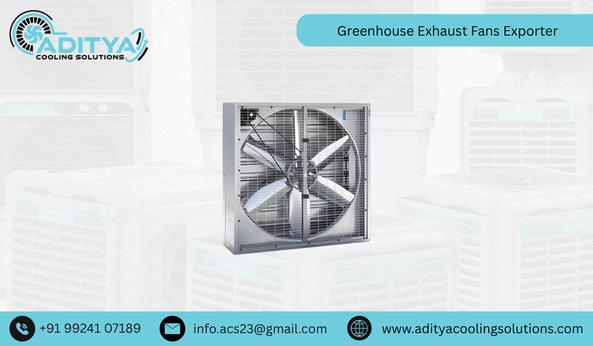 Greenhouse Exhaust Fans Exporter