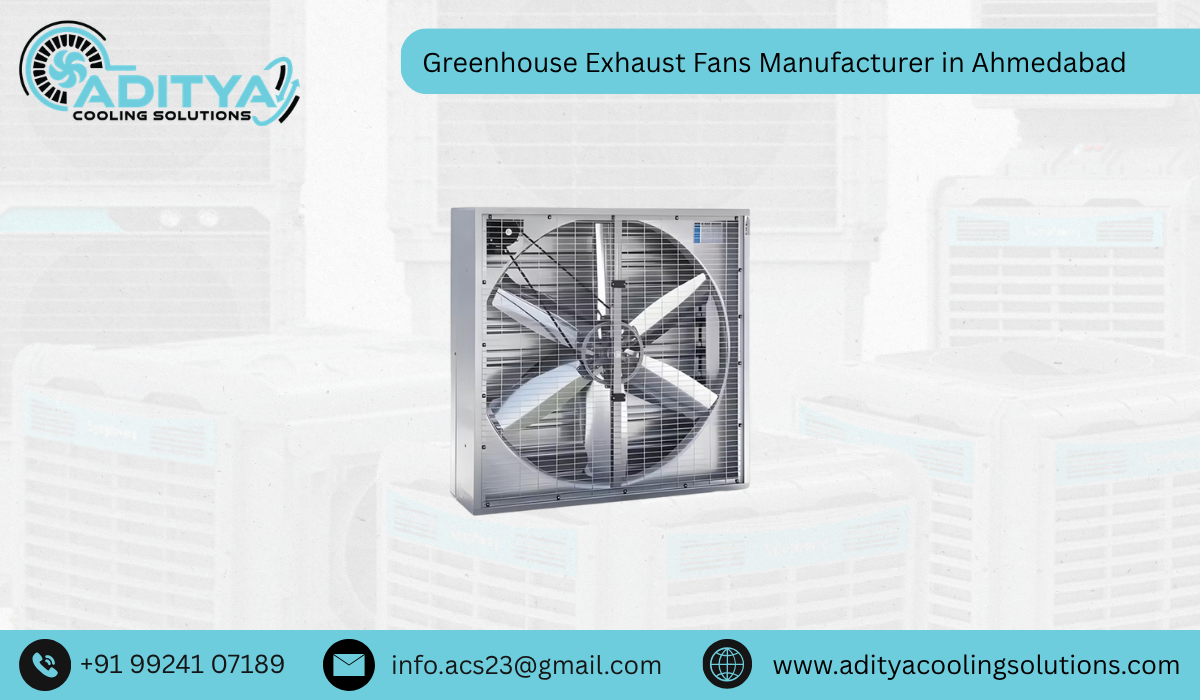 Greenhouse Exhaust Fans Manufacturer in Ahmedabad