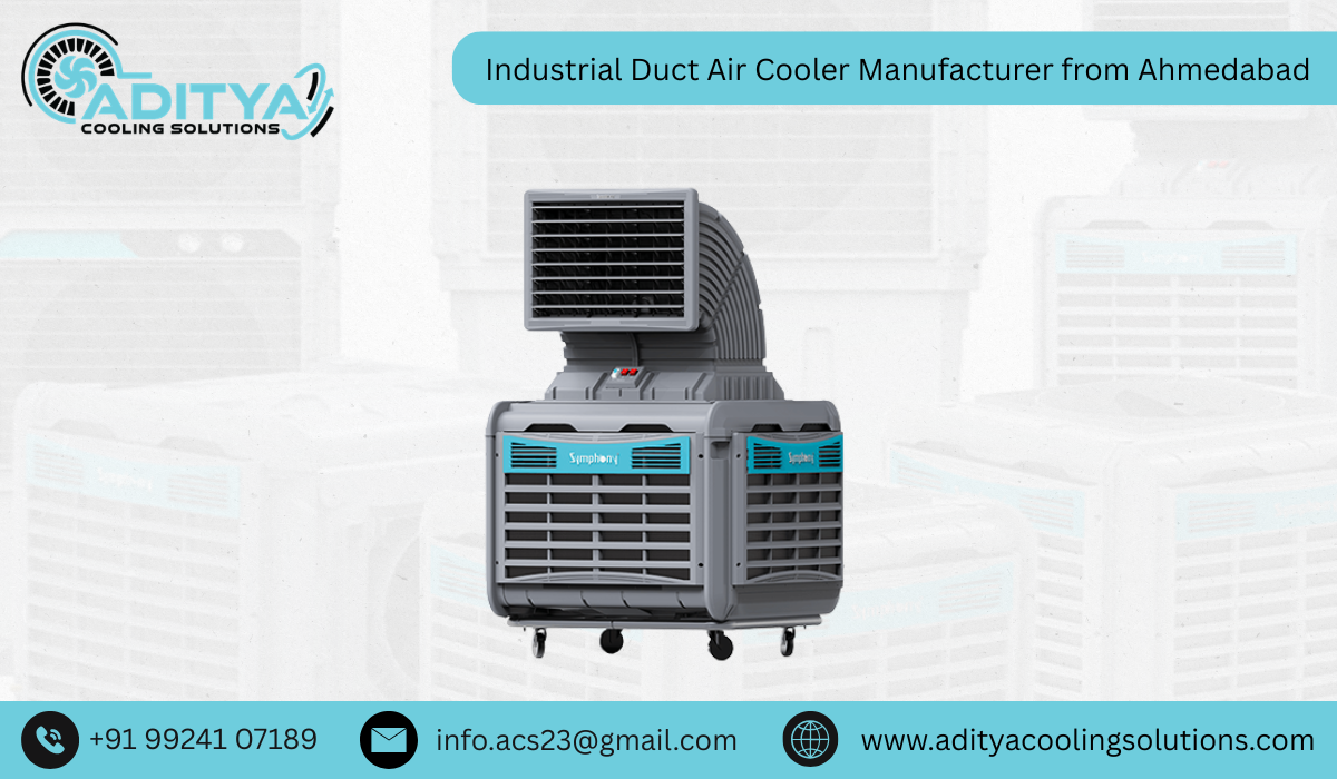 Industrial Duct Air Cooler Manufacturer from Ahmedabad