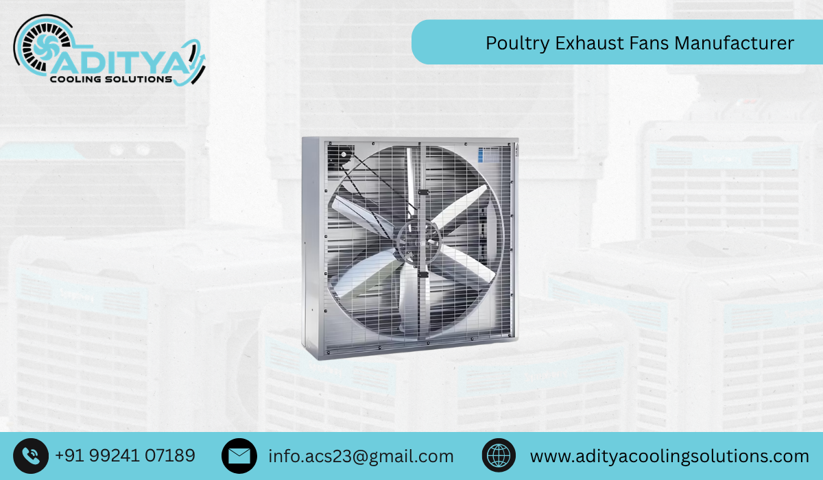 Poultry Exhaust Fans Manufacturer