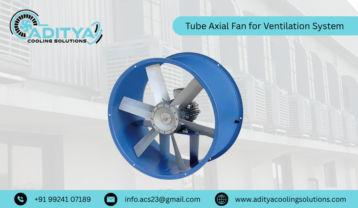 Tube Axial Fan for Ventilation System